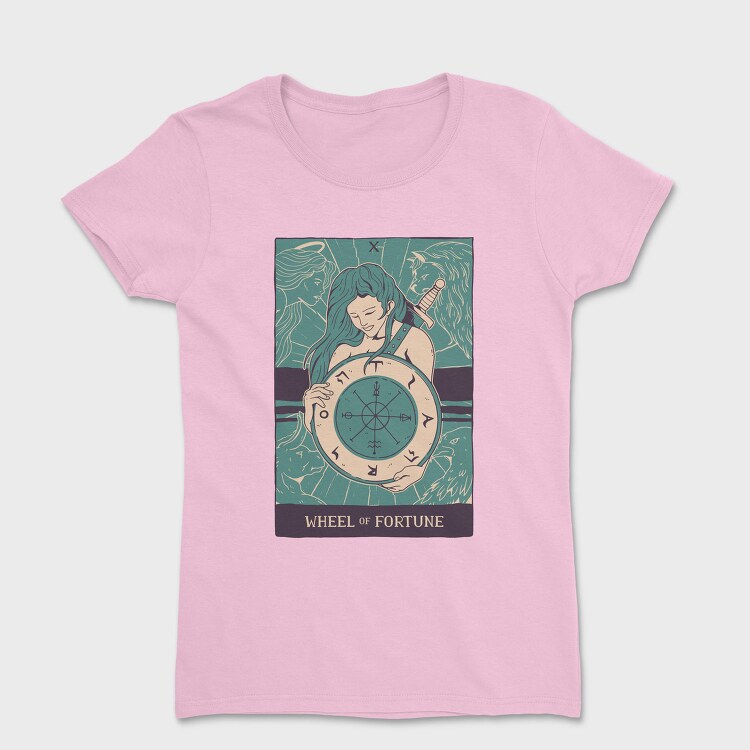 Wheel Of Fortune Tarot, Tricou Femei