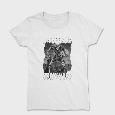 Whispers In The Graveyard Skeleton, Tricou Femei