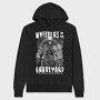 Whispers In The Graveyard Skeleton, Hanorac Oversize Barbati (Unisex)