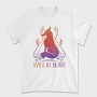 Wild At Heart Fox Dark Animals, Tricou Barbati (Unisex)