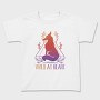 Wild At Heart Fox Dark Animals, Tricou Copii