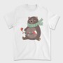 Winter Bear Lights, Tricou Barbati (Unisex)