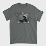 Witch Cat Halloween Illustration 3, Tricou Barbati (Unisex)