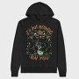 Witch Cat Halloween Magic, Hanorac Oversize Barbati (Unisex)
