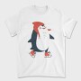 Penguin Skate Fest, Tricou Barbati (Unisex)