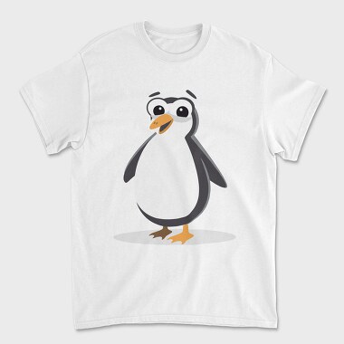 Penguin Smile, Tricou Barbati (Unisex)