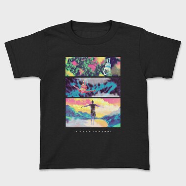 People Flying Psychodelic Lucid, Tricou Copii