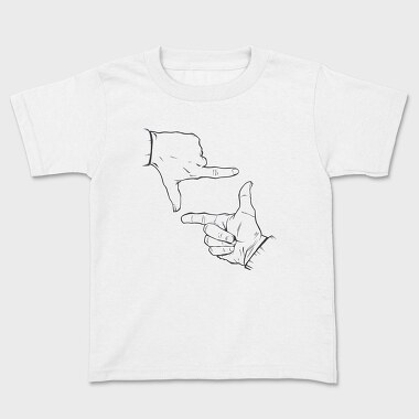 Photographic Hands Photo, Tricou Copii