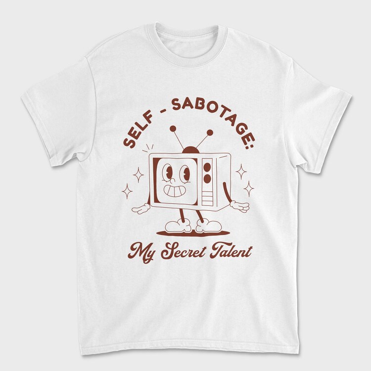 Self Sabotage Television, Tricou Barbati (Unisex)