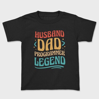 Husband Dad Programmer, Tricou Copii