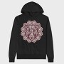Mandala Jaguar, Hanorac Oversize Barbati (Unisex)