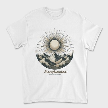 Manifestation Mountain, Tricou Barbati (Unisex)