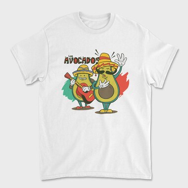 Mariachi Mexican Avocados, Tricou Barbati (Unisex)