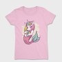 Mermaid Unicorn Sea Corn, Tricou Femei