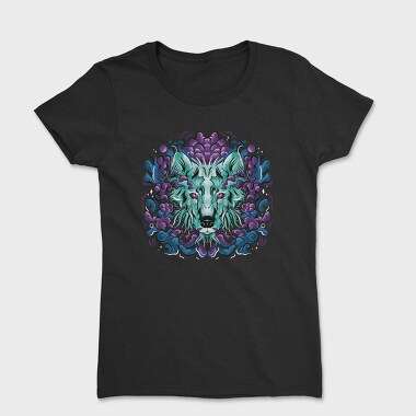 Wolf Animal Fantasy Galaxy, Tricou Femei