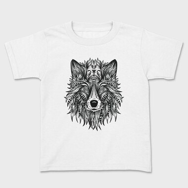 Wolf Head 001, Tricou Copii