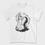 Woman Dark Art Nouveau 03, Tricou Barbati (Unisex)