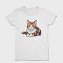 Sitting Cat, Tricou Femei