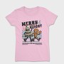 Merry And Bright Christmas, Tricou Femei