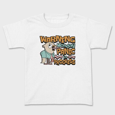 Monday Panic Humorous Chicken, Tricou Copii