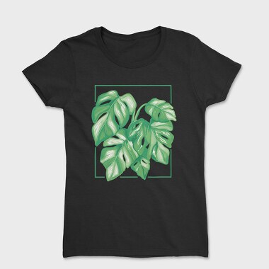 Monstera Variegata Plant, Tricou Femei