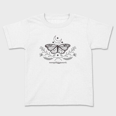 Moon Butterfly Tote, Tricou Copii