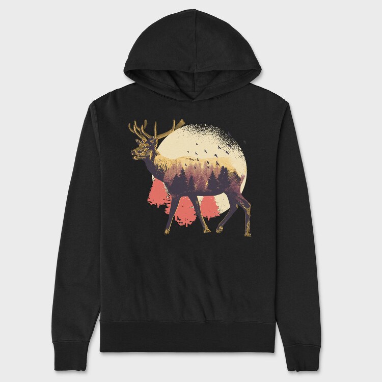 Moose, Hanorac Oversize Barbati (Unisex)