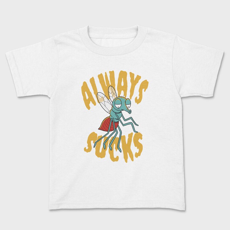 Mosquito Cartoon Quote, Tricou Copii