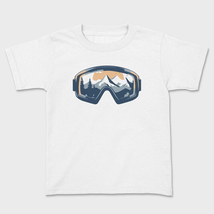 Skiing Goggles, Tricou Copii