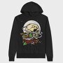Skull And Roses, Hanorac Oversize Barbati (Unisex)