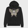 Skull Moth Wings, Hanorac Oversize Barbati (Unisex)