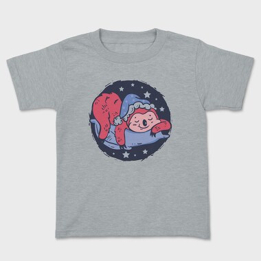 Sleeping Sloth On A Pillow Cap, Tricou Copii