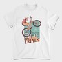 Mountain Biker Bike, Tricou Barbati (Unisex)