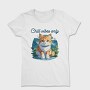 Mountain Cat Chill, Tricou Femei