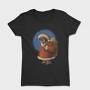 Sloth Santa Claus In Christmas, Tricou Femei