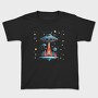 Ufo Christmas Tote, Tricou Copii
