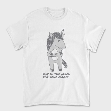 Unicorn Angry Mood, Tricou Barbati (Unisex)