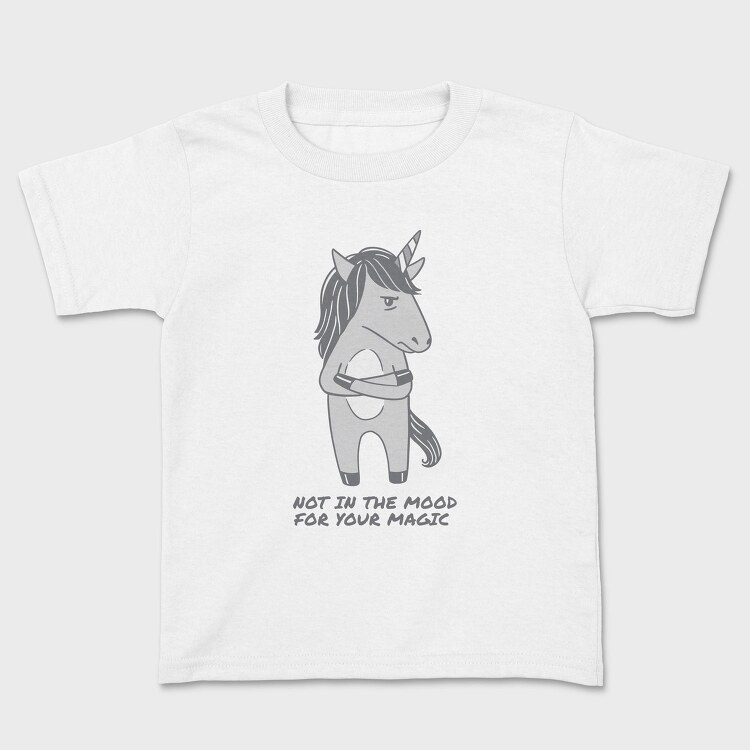 Unicorn Angry Mood, Tricou Copii