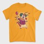 Unicorn Clown Halloween 01, Tricou Barbati (Unisex)