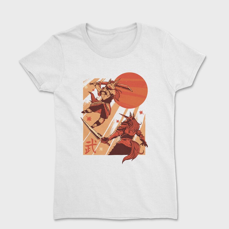 Unicorn Samurai Warriors, Tricou Femei