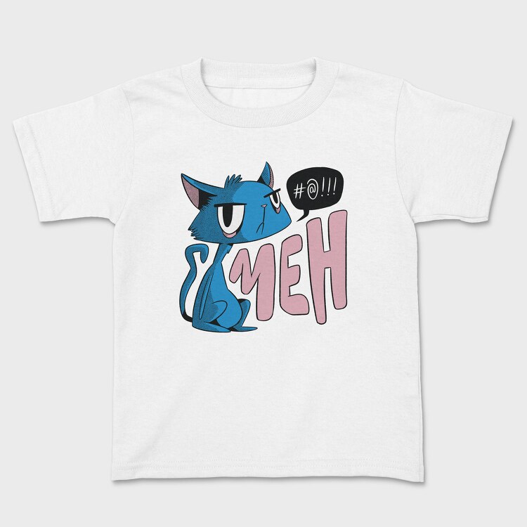 Unimpressed Cat Meh, Tricou Copii