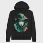 Mystical Witch Woman, Hanorac Oversize Barbati (Unisex)