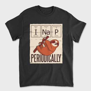 Nap Periodically Sloth, Tricou Barbati (Unisex)