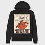 Nap Periodically Sloth, Hanorac Oversize Barbati (Unisex)