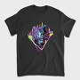 Neon Tiger, Tricou Barbati (Unisex)
