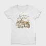 Van Car Driving In Forest Van Life Let S Live, Tricou Femei