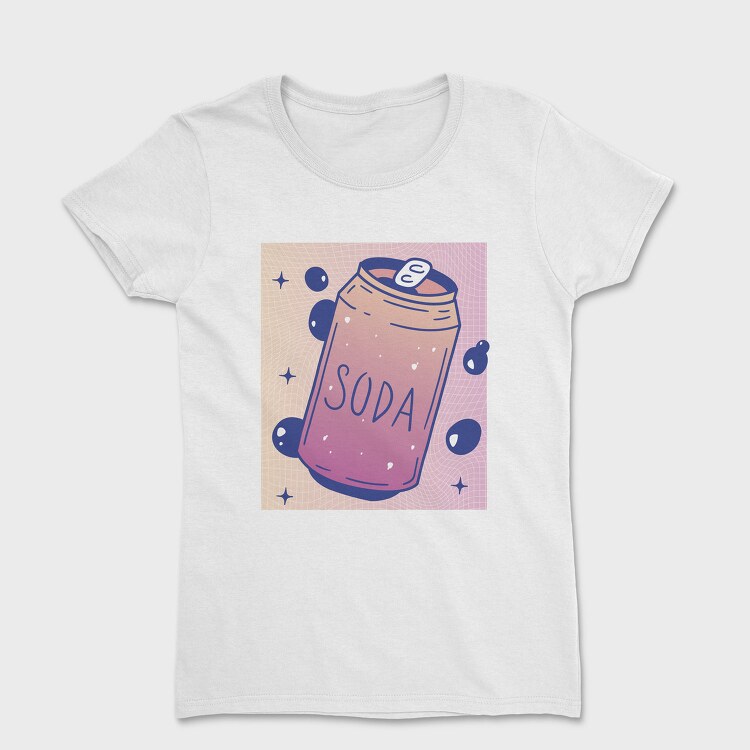 Vaporwave Soda Can, Tricou Femei