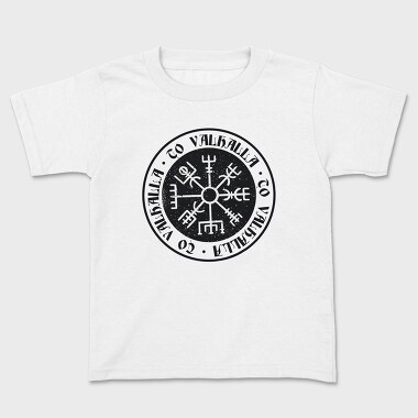 Vegvisir Compass To Valhalla, Tricou Copii