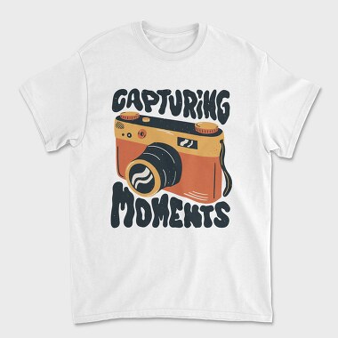 Vintage Camera Photography Capturing Moments, Tricou Barbati (Unisex)