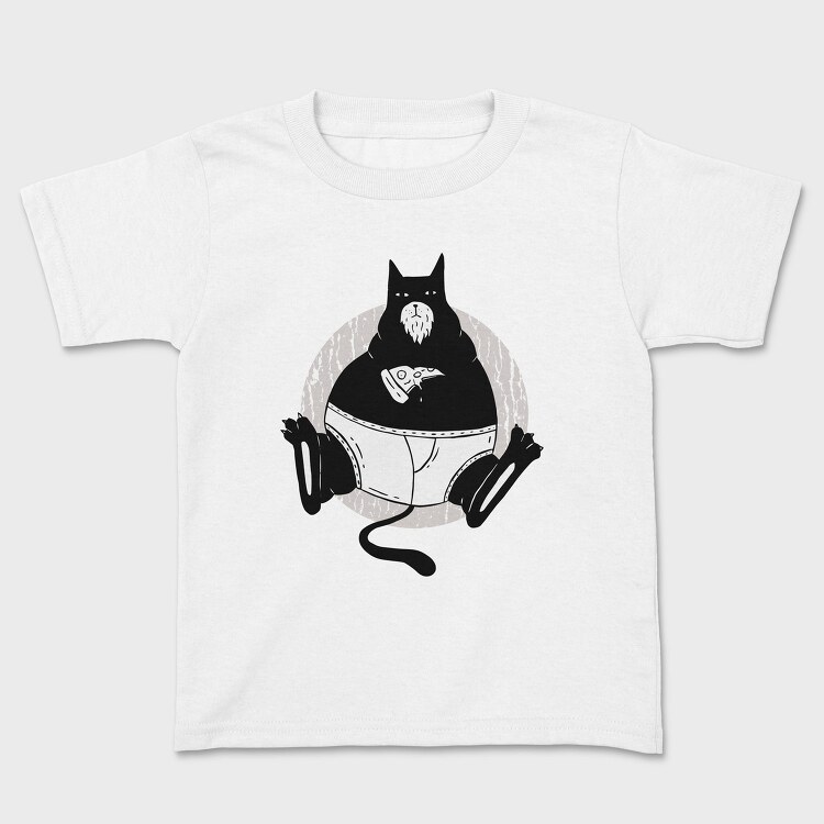 Pizza Cat Cathers Day, Tricou Copii